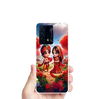 Stylish Silicon Printed Back Case Cover for Iqoo Z5 5G-thumb2