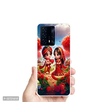 Stylish Silicon Printed Back Case Cover for Iqoo Z5 5G-thumb3