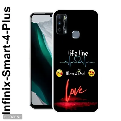 Stylish Back Cover for Infinix Smart 4 Plus