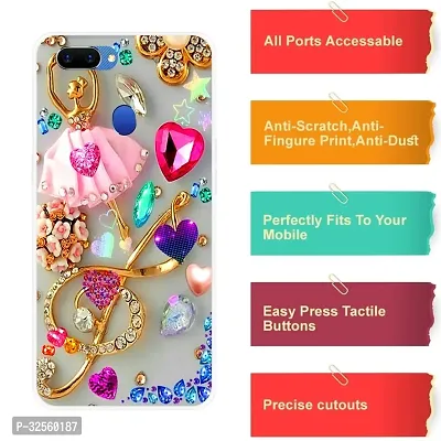 Stylish Silicon Printed Back Case Cover for Oppo A5-thumb4