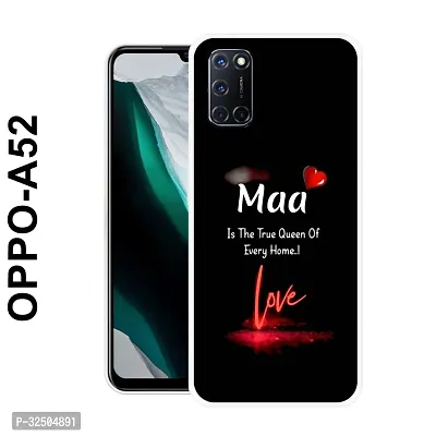 Stylish Silicon Back Cover for Oppo A52-thumb0