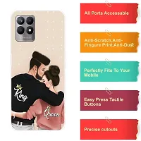 Stylish Silicon Printed Back Cover for Realme 8i-thumb3