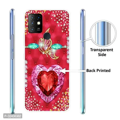 Stylish Silicon Printed Back Case Cover for Infinix Hot 10-thumb2