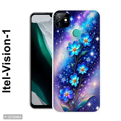 Stylish Multicolored Silicone Printed Back Case Cover For Itel-Vision-1-thumb0