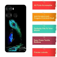 Stylish Multicolored Silicone Printed Back Case Cover For Itel-P-40-thumb3