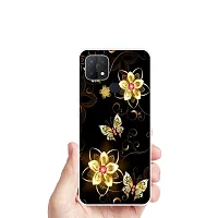 Stylish Silicon Printed Back Case Cover for Oppo A15-thumb3