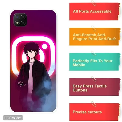 Stylish Silicon Printed Back Case Cover for Poco C3-thumb4