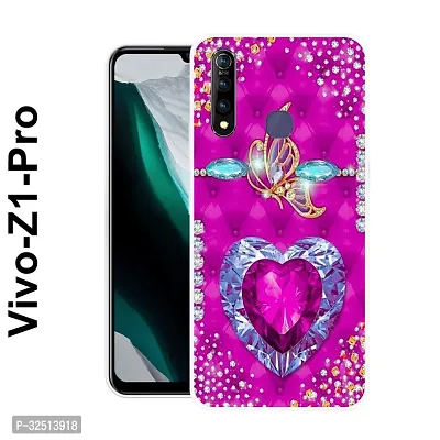 Stylish Silicon Back Cover for Vivo Z1 Pro