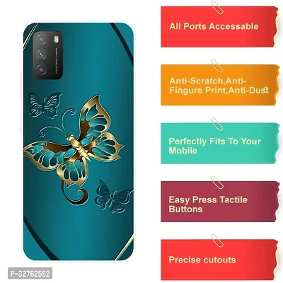 Stylish Silicon Printed Back Case Cover for Poco M3-thumb4