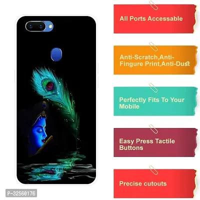 Stylish Silicon Printed Back Case Cover for Oppo A5-thumb4