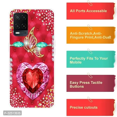 Stylish Silicon Printed Back Cover for Oppo A54-thumb4