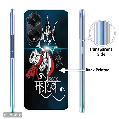 Trendy Silicone Printed Mobile Back Cover For Oppo- F23-5G-thumb2