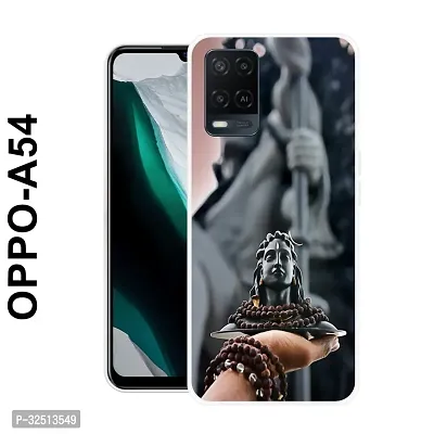 Stylish Silicon Printed Back Cover for Oppo A54