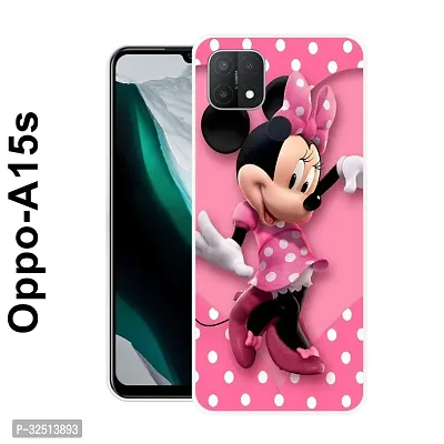 Stylish Silicon Back Cover for Oppo A15s