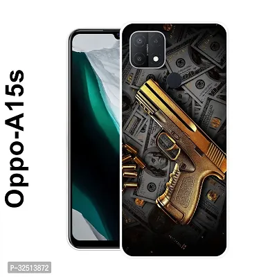 Stylish Silicon Back Cover for Oppo A15s