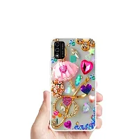 Stylish Silicon Printed Back Cover for Itel A48-thumb1