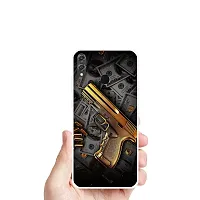 Stylish Silicon Printed Back Case Cover for Honor 8x-thumb2