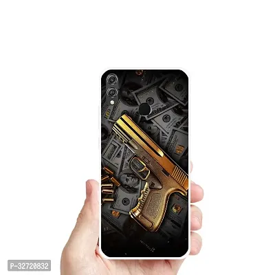 Stylish Silicon Printed Back Case Cover for Honor 8x-thumb3