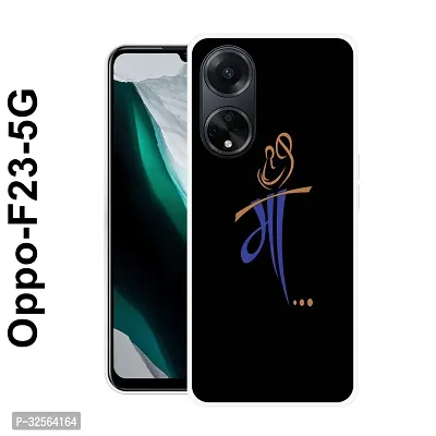 Trendy Silicone Printed Mobile Back Cover For Oppo- F23-5G