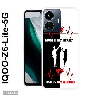 Stylish Silicon Printed Back Case Cover for Iqoo Z6 Lite 5