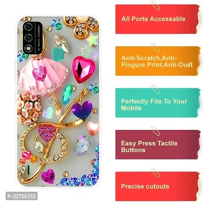 Stylish Silicon Printed Back Cover for Itel A48-thumb4