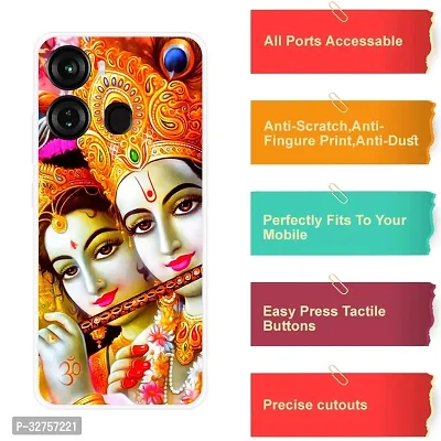 Stylish Multicolored Silicone Printed Back Case Cover For Itel-P-40-thumb4