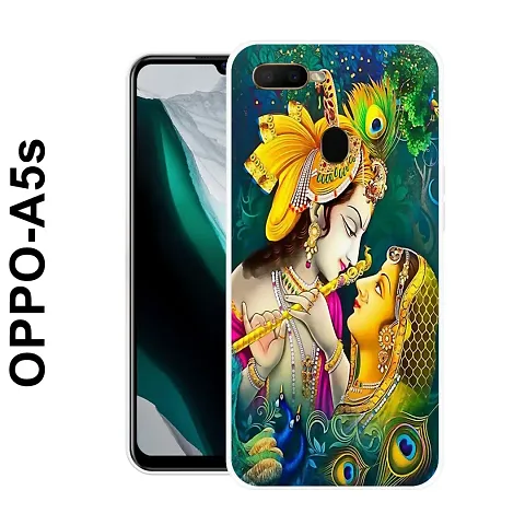 Stylish Silicon Back Cover for Oppo A5s