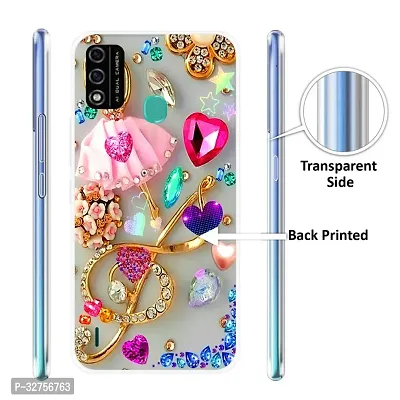 Stylish Silicon Printed Back Cover for Itel A48-thumb3