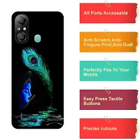 Stylish Silicon Printed Back Cover for Itel A49-thumb2