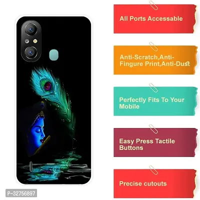 Stylish Silicon Printed Back Cover for Itel A49-thumb3