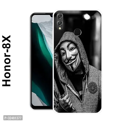 Designer Silicone Back Case Cover For HONOR 8X-thumb0