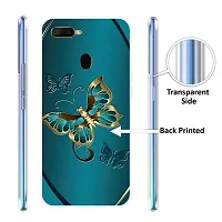 Stylish Silicon Printed Back Case Cover for Oppo A5s-thumb1