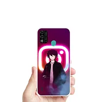 Stylish Silicon Printed Back Cover for Itel A48-thumb2