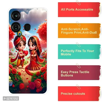 Stylish Multicolored Silicone Printed Back Case Cover For Itel-P-40-thumb4