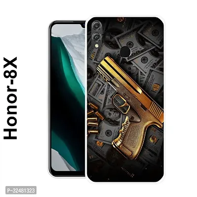 Designer Silicone Back Case Cover For HONOR 8X-thumb0