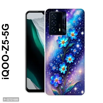 Stylish Silicon Printed Back Case Cover for Iqoo Z5 5G-thumb0