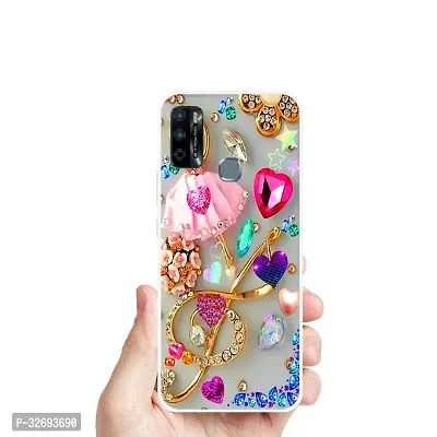 Stylish Back Cover for Infinix Smart 4 Plus-thumb3