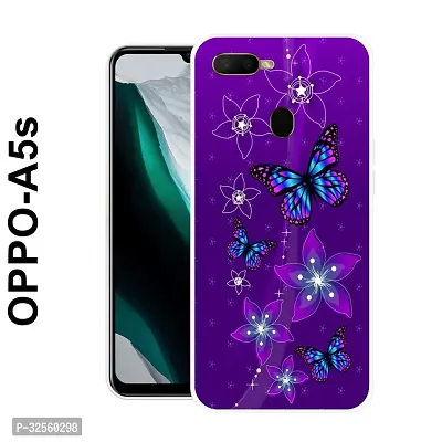 Stylish Silicon Back Cover for Oppo A5s