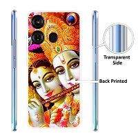 Stylish Multicolored Silicone Printed Back Case Cover For Itel-P-40-thumb1