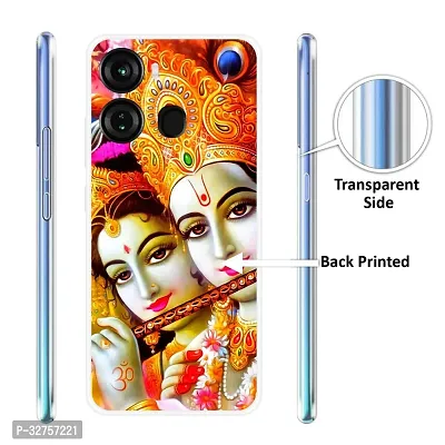 Stylish Multicolored Silicone Printed Back Case Cover For Itel-P-40-thumb2