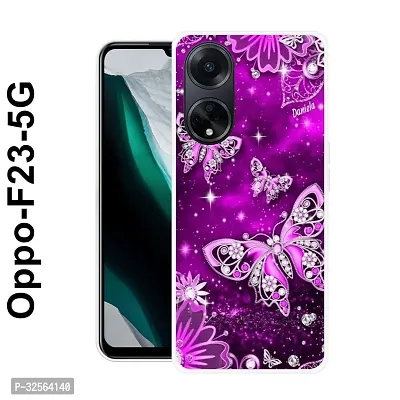 Trendy Silicone Printed Mobile Back Cover for Oppo F23-5G