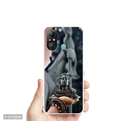 Stylish Silicon Printed Back Cover for Itel A49-thumb3