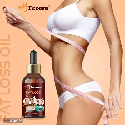 Fezora Fat Burning ,Fat Go, Fat Loss, Body Fitness Anti Ageing Oil For Men,Women-30 ml
