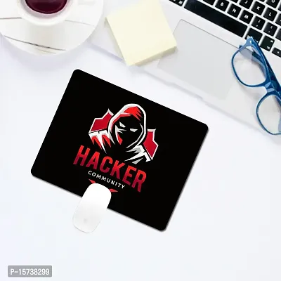 Clossy? Hacker Comunity Ractangle Printed Mouse Pad | Printed Mouse Pad for Computer, PC, Laptop-thumb0