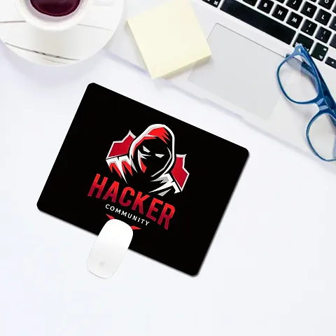 Clossy? Hacker Comunity Ractangle Printed Mouse Pad | Printed Mouse Pad for Computer, PC, Laptop