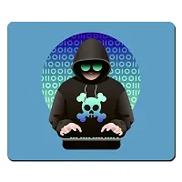 Clossy? Technical Hacker Ractangle Printed Mouse Pad | Printed Mouse Pad for Computer, PC, Laptop-thumb1