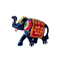 DreamKraft HandCrafted Set of 3EMBOS Showpiece Elephant For Decoration And Gift Purpose-thumb2