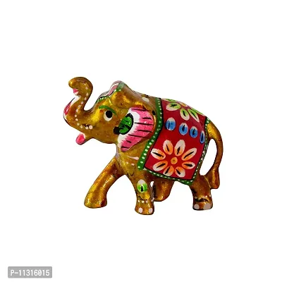 DreamKraft Handcrafted Set of 3 Showpiece Elephant for Decoration and Gift Purpose-thumb3