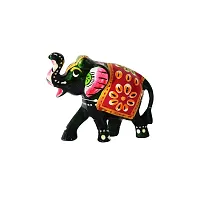 DreamKraft HandCrafted Set of 3 Showpiece Elephant For Decoration And Gift Purpose-thumb2