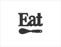 DreamKraft Eat Kitchen Sign Wooden Wall Plaque Wall Decoration for Home Office, Living Room and Gifting D?cor-thumb2